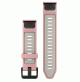QuickFit® 20 Watch Bands - Dust Rose/Fog Gray Silicone - 010-13391-05 - Garmin